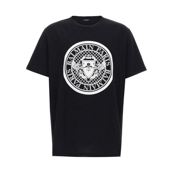 Balmain Other - Balmain Men's Velvet Logo T-Shirt